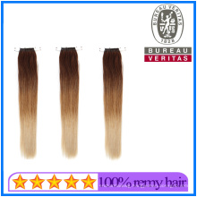 Factory Price Prodcuts Wholesale Vendor 8-30inch Gradient Color Knot Thread Hair Extensions Remy Hair Virgin Hair Human Hair